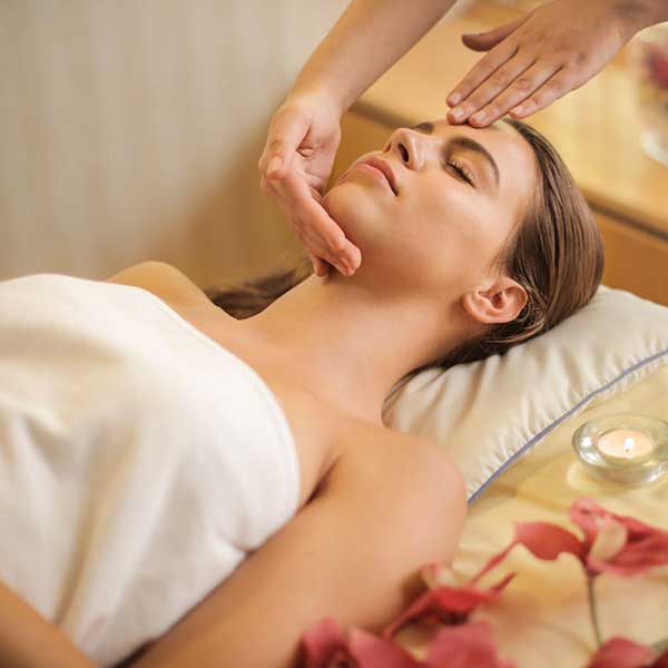 Lymphatic Drainage helps reduce swelling and promotes fluid drainage.